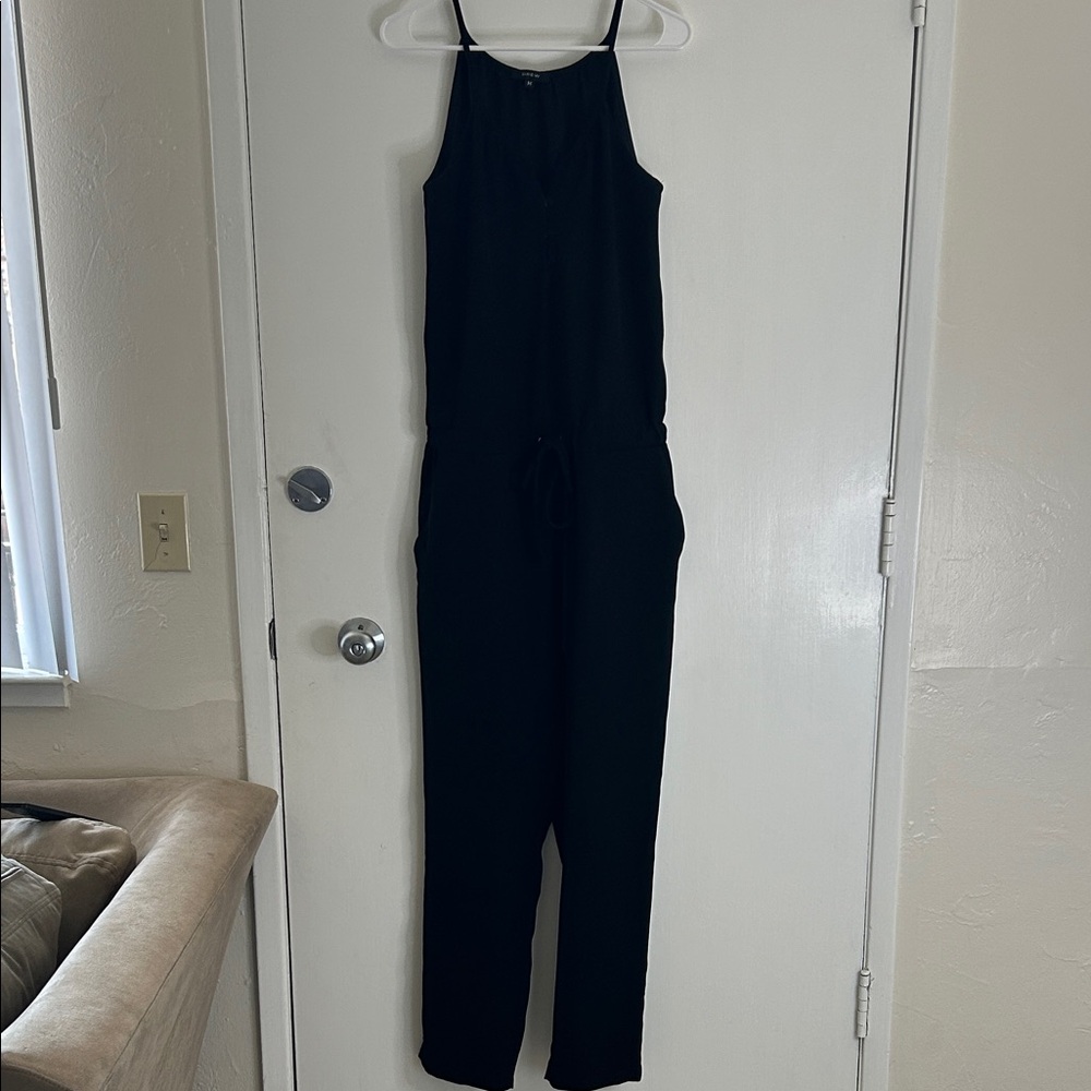 DREW Classic Black Jumpsuit
